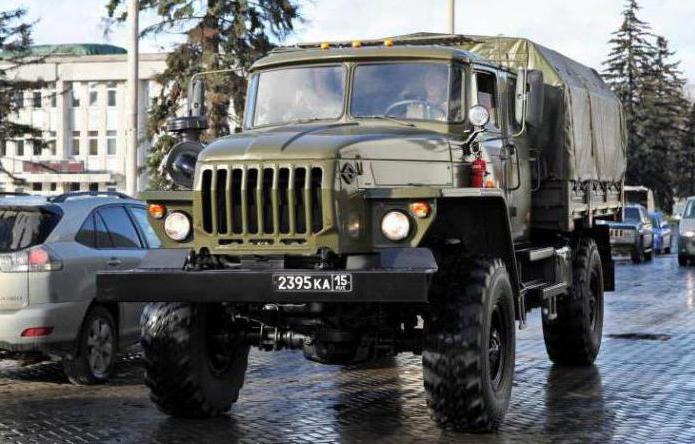 Војни "Урал" - поуздани војни камиони