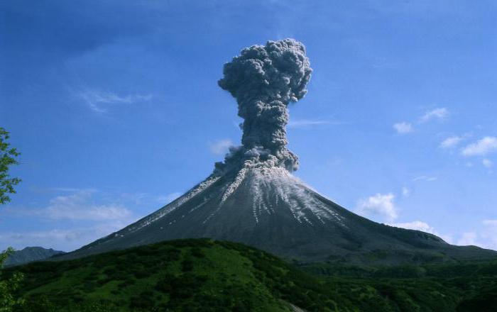 Последња вулканска ерупција у Русији